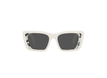 Prada PR08YS 02V5S0 White/Havana Black/Dark Grey