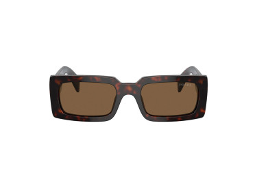 Prada PRA07S 16N5Y1 Briar Trotoise/Dark Brown Polarized
