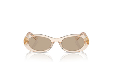 Miu Miu MU06ZS 11T40F Sand Transparent/Dark Brown