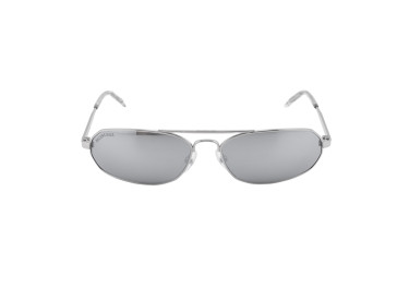 Balenciaga BB0010S 005 Silver/Silver Mirrored