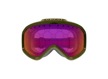 Gucci GG1210S 003 Dark Green/Burgundy GG Infrared Logo