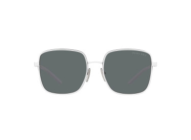 Prada PR55YS 4615Z1 White Dark/Grey Polarized