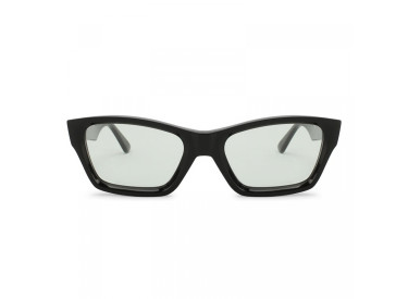Celine CL40053I 01N Shiny Black/Green