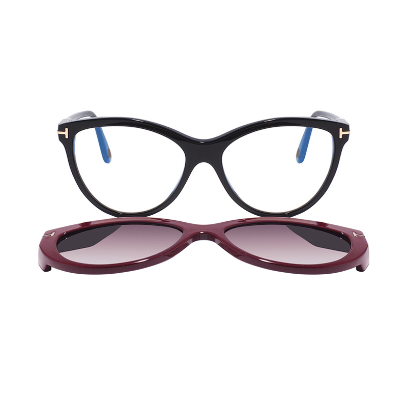 Tom Ford FT5772-B Cat Eye  Eyeglasses