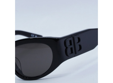 Balenciaga BB0324SK 001 Shiny Black/Grey