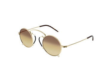 Gucci GG0991S 003 Gold/Gradient Violet