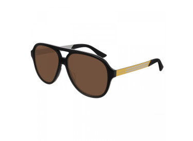 Gucci GG0688S 005 Black/Brown
