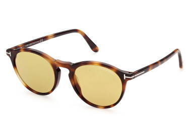 Tom Ford FT0904 53E Medium Blonde Havana/Yellow 50mm