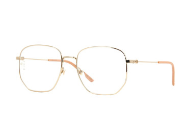 Gucci GG0396S 001 Gold/Transparent 56mm