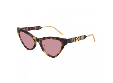Gucci GG0597S 003 Havana/Pink