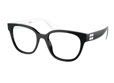 Miu Miu MU02VV 10G1O1 Black/White 52mm