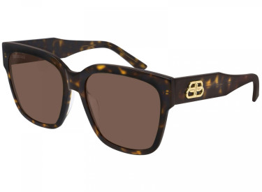 Balenciaga BB0056S 002 Havana/Brown