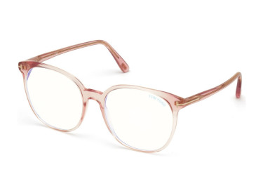 Tom Ford TF5671-F-B 072 Shiny Transparent Blush 55mm