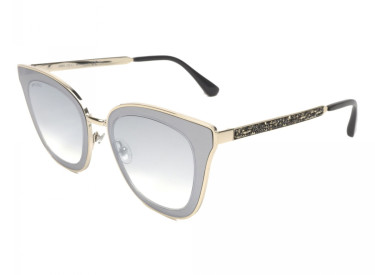 Jimmy Choo LORY/S 3YG/IC Silver/Blue Grey Gradient Silver Mirror