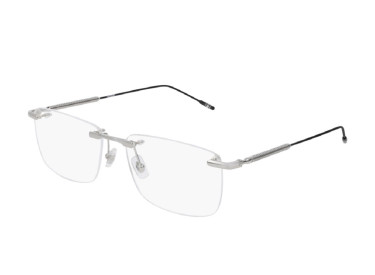 Montblanc MB0049O 006 Silver 58mm