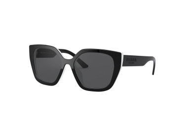 Prada PR24XS YC45S0 Black/Ivory/Dark Grey