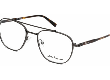 Salvatore Ferragamo SF2183 069 Shiny Dark Ruthenium 52mm