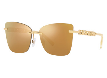Dolce & Gabbana DG2289 02/7P Gold/Brown Mirror Gold