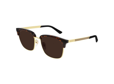 Gucci GG0697S 002 Gold Havana/Brown