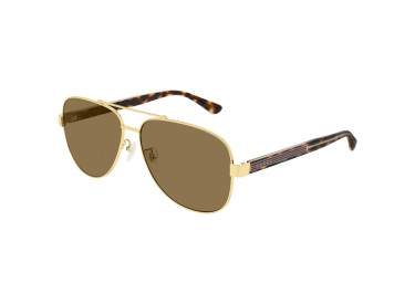Gucci GG0528S 008 Gold/Brown