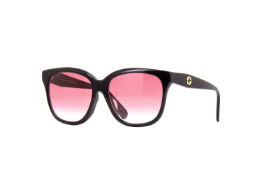 Gucci GG0800SA 002 Black/Red