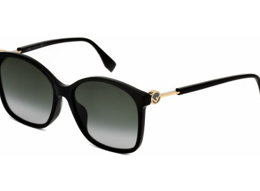 Fendi FF0361/F/S 0807 9O Black/Grey Gradient