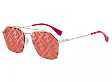Fendi FFM0022/S 0Y11 0L Silver/Red