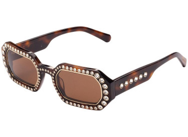 Swarovski SK0345 52E Dark Havana/Brown