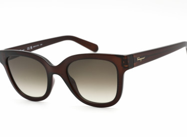 Salvatore Ferragamo SF1066S 210 Dark Crystal Brown / Grey Gradient