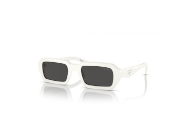 Prada PRA12S 17K08Z White/Dark Grey