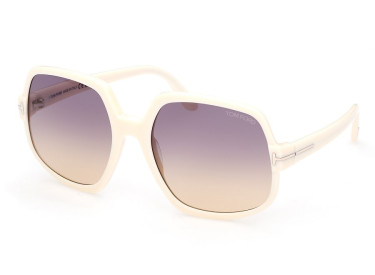 Tom Ford FT0992 25Z Ivory/Violet Gradient Mirror
