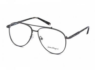 Salvatore Ferragamo SF2184 069 Shiny Dark Ruthenium 56mm