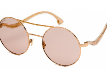 Jimmy Choo MAELLE/S 0DDB K1 Gold Copper/Gold Mirror