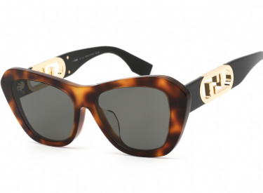 Fendi FE40064F 53A Blonde Havana/Smoke
