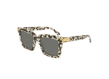 Bottega Veneta BV1005S 006 Brown Ivory/Grey