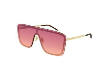 Saint Laurent SL364MASK 008 Gold/Orange