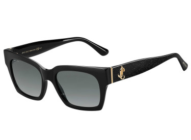 Jimmy Choo JO/S NS8/9O Glitter Black/Grey Gradient