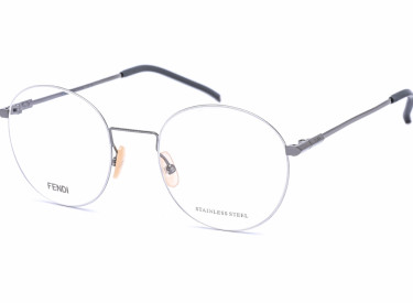 Fendi FFM0049 0KJ1 00 Dark Ruthenium Black 52mm