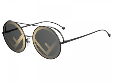 Fendi FF0285/S 8077Y Black/Gold