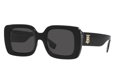Burberry BE4327 397787 Black/Crystal/Print TB/Dark Grey