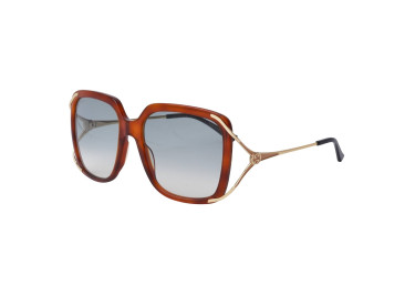 Gucci GG0647S 003 Havana Gold/Green