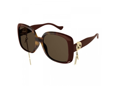 Gucci GG1029SA 003 Havana/Burgundy/Brown