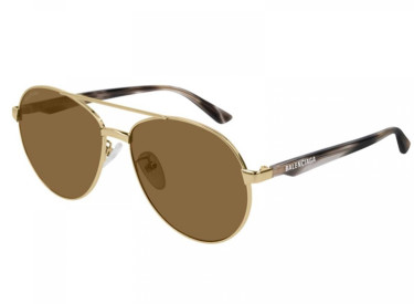 Balenciaga BB0019SK 002 Gold/Brown