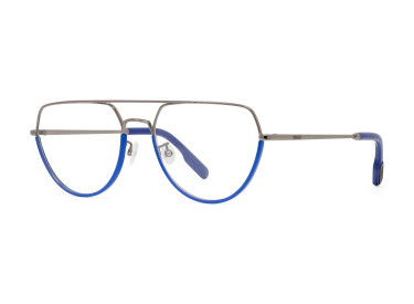 Kenzo KZ50083U 014 Silver/Blue 54mm
