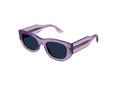 Gucci GG1215S 003 Transparent Violet/Blue