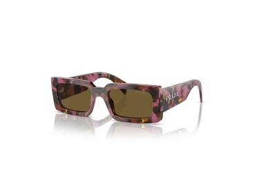 Prada PRA07S 18N01T Mahogany/Tartaruga Cognac/Dark Brown