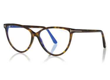 Tom Ford FT5743-B 052 Shiny Classic Dark Havana 57mm