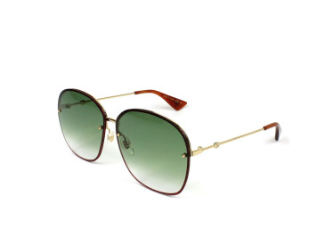 Gucci GG0228S 001 Red/Gold