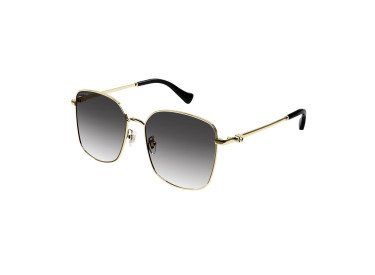 Gucci GG1146SK 001 Gold/Grey Gradient