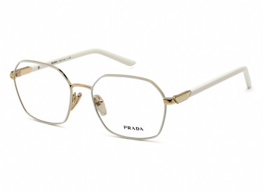 Prada PR55YV LFB1O1 Gold/White 53mm